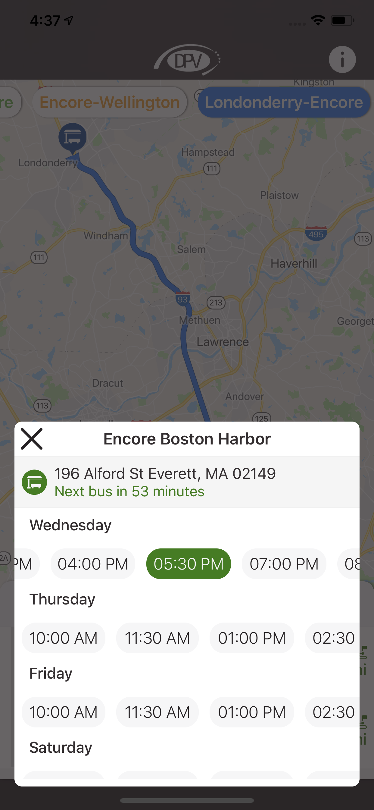DPV Encore Shuttles screenshot 4