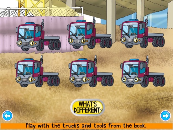 Construction Truck Games ABC iPad screenshot 6 - Games app