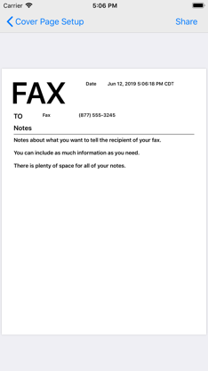 FaxCover - Fax Cover Sheet screenshot 5