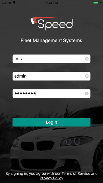Fleet Management System (FMS) Screenshot