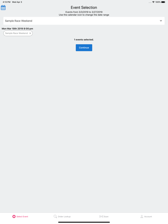 Tix - TixScan iPad screenshot 8 - Business app