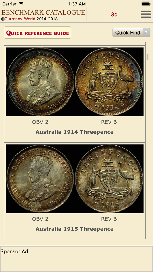 #4. Australia Coin Values (iOS) 由: currency-world pty ltd
