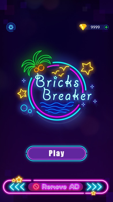 Bricks Breaker - Ball Crusher Screenshot
