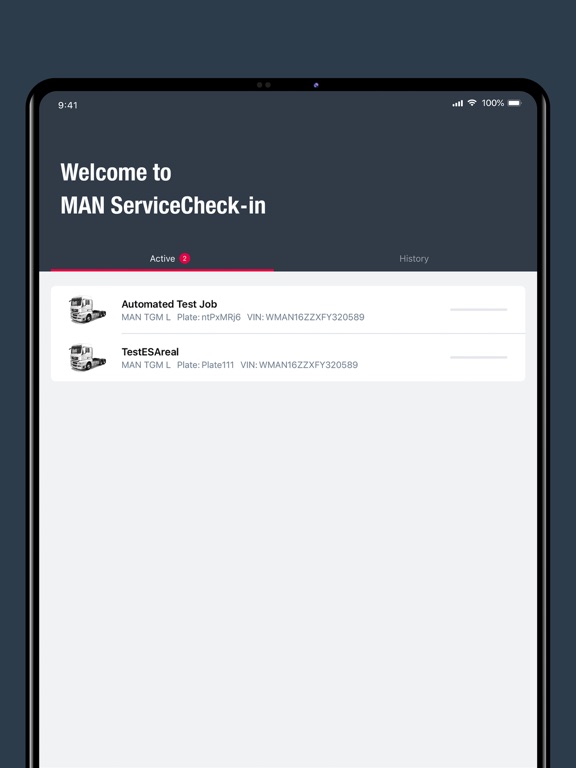 Screenshot #6 pour MAN ServiceCheck-in