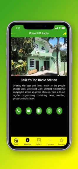 Game screenshot Power FM Belize apk