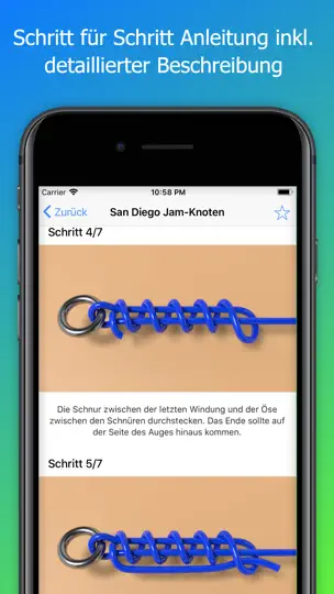 Screenshot von MyRigs - Knoten Zum Angeln Pro auf dem iPhone 3