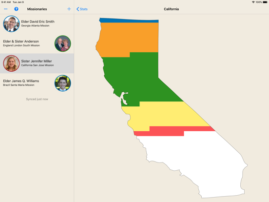 Countdown Maps iPad screenshot 5 - Reference app