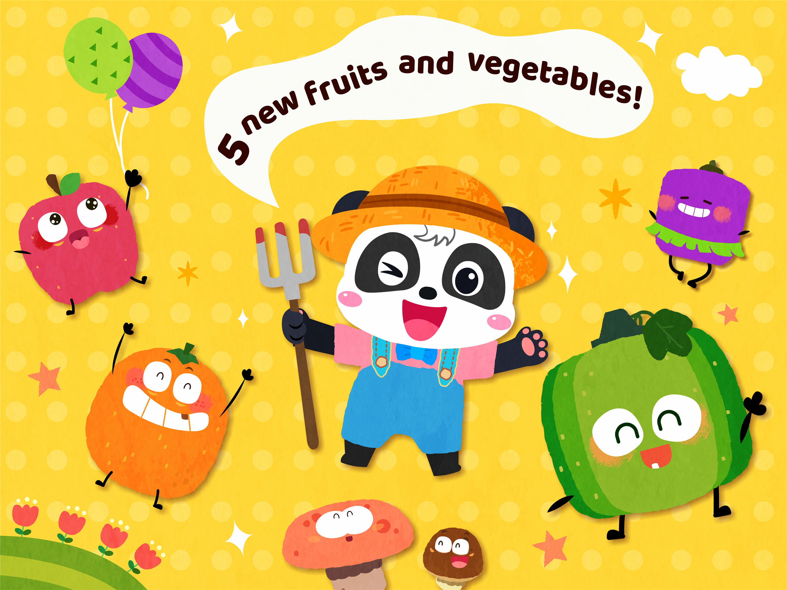 Baby Panda Fruit Farm