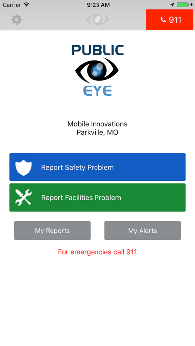 Screenshot #2 pour Public Eye - See it, Report it