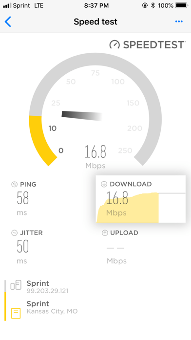 Sprint Network Tool screenshot 4
