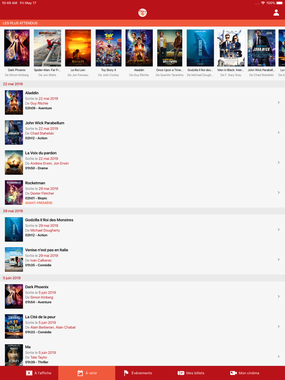 CinéPôleSud iPad screenshot