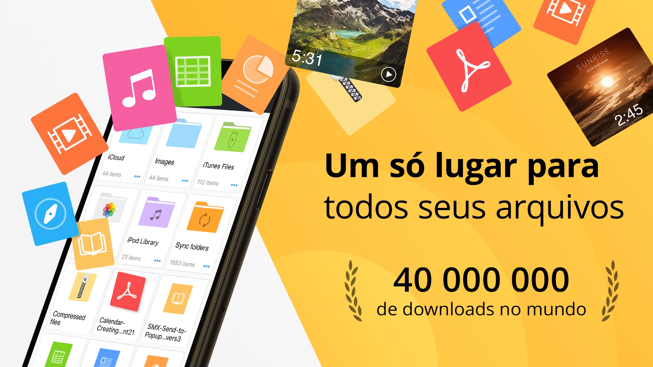 Screenshot do app Documents da Readdle