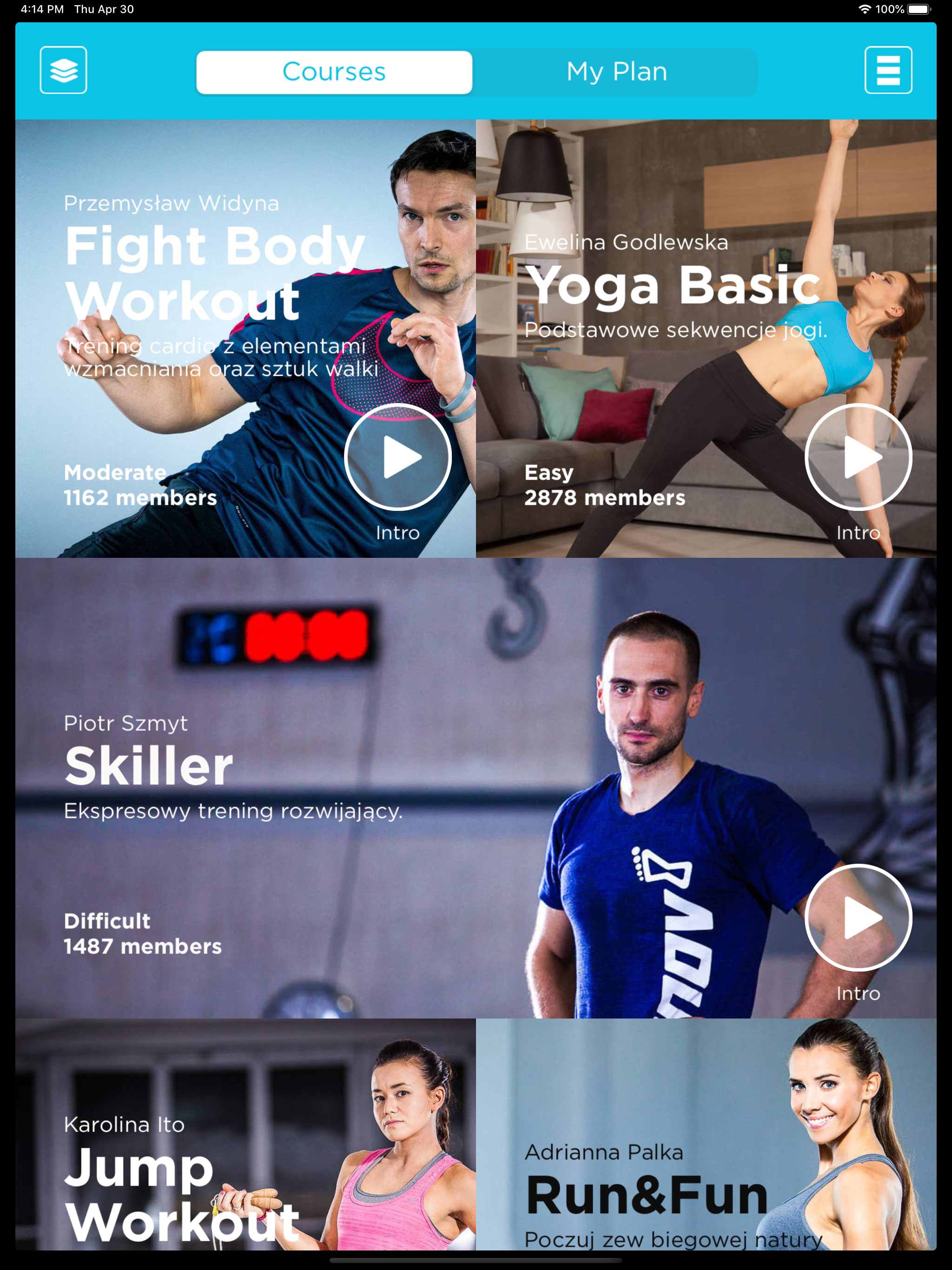 Fitnoteq - fitness w domu