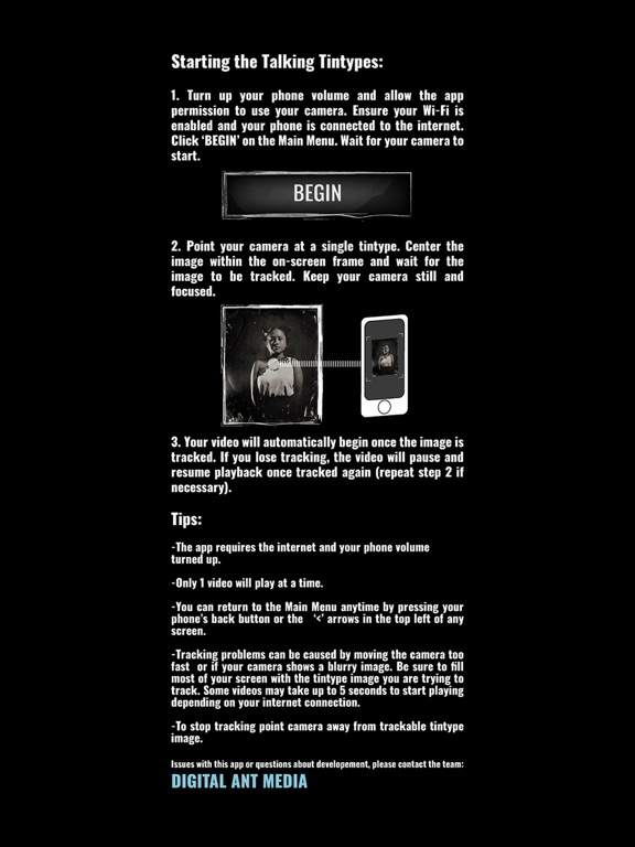 Talking Tintypes iPad screenshot 2 - Education app