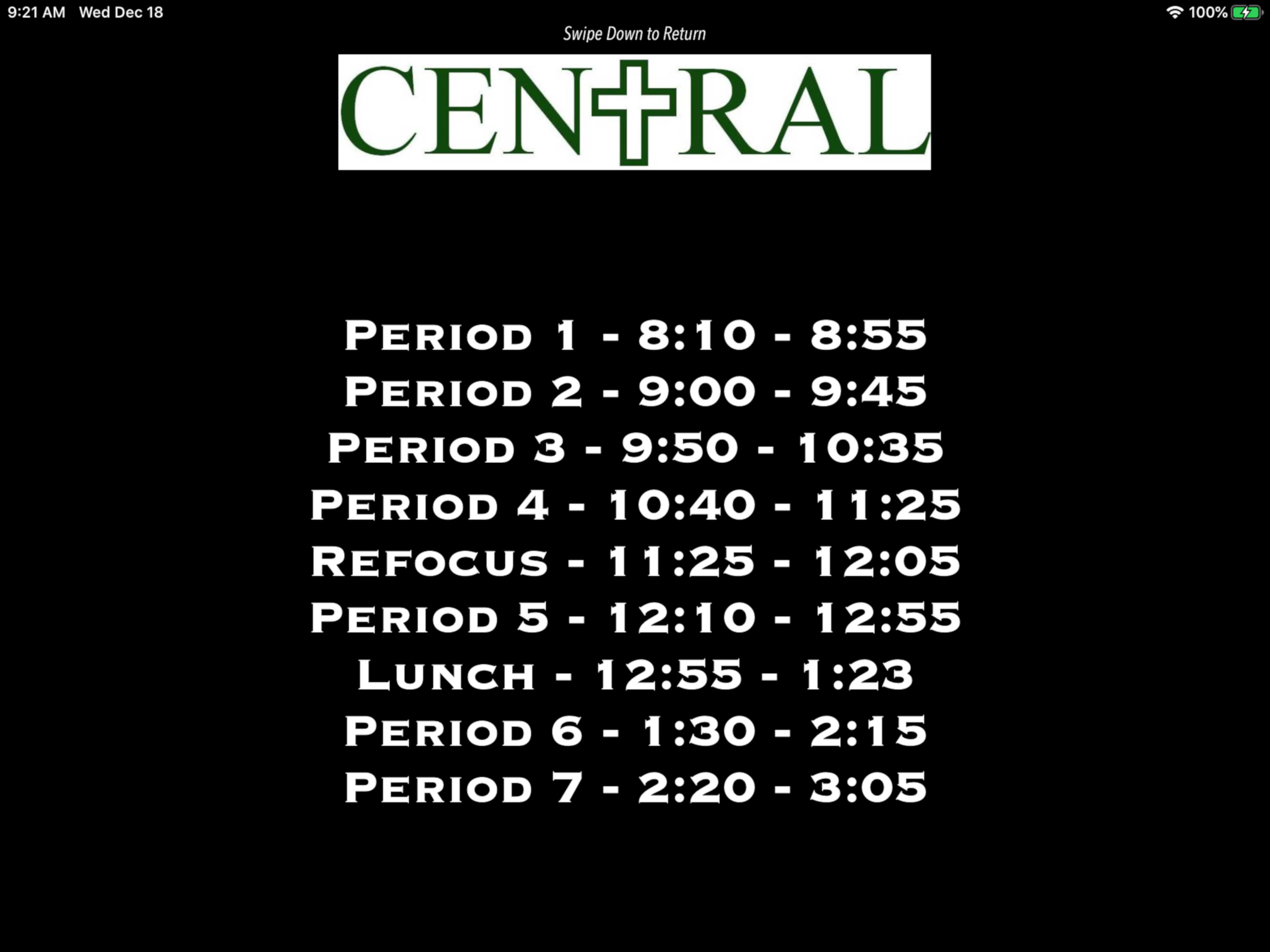 BCSchedule screenshot 6