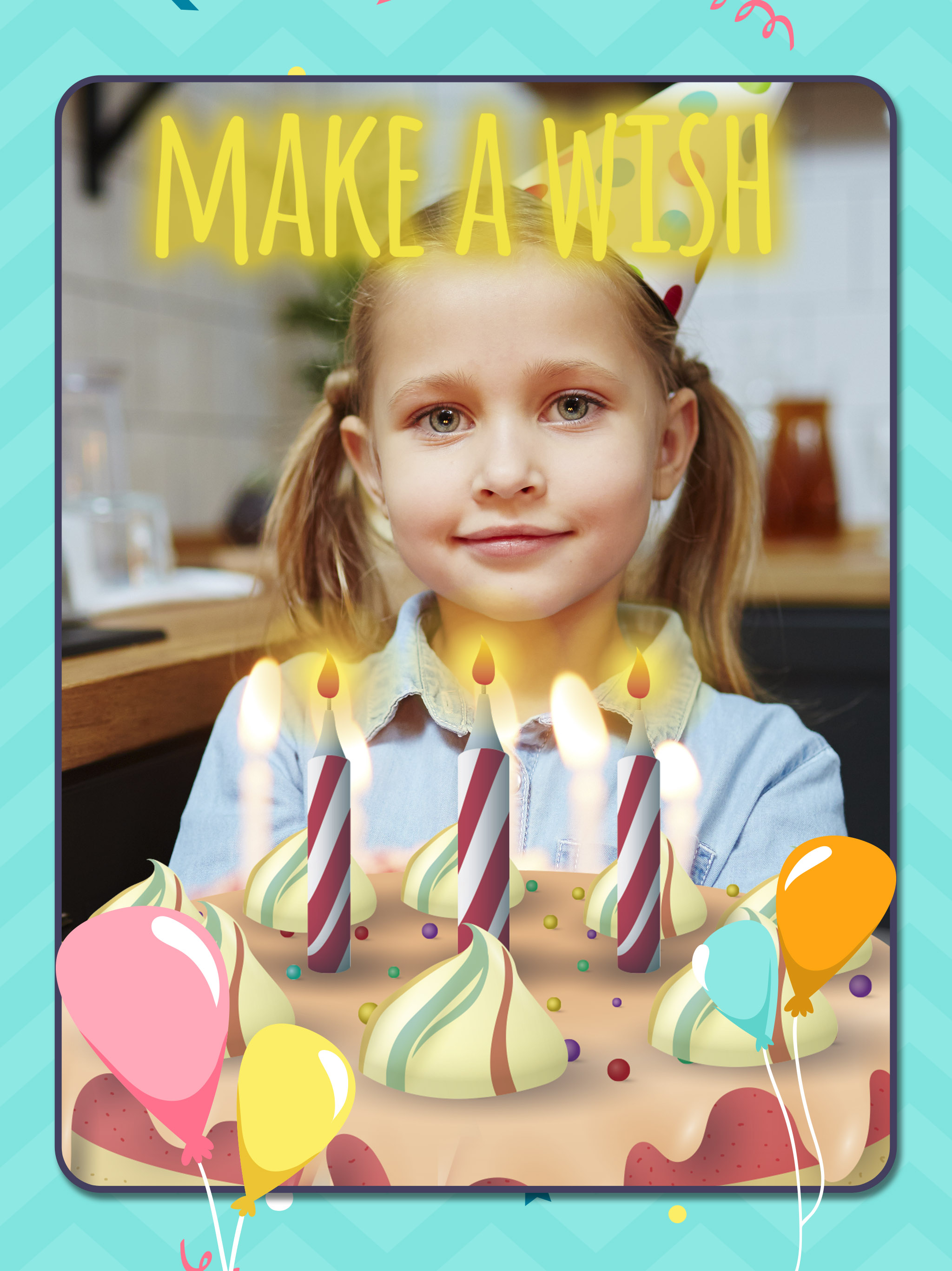 Birthday animations editor