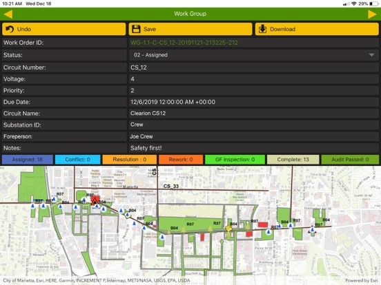 Clearion Crew iPad screenshot 4 - Utilities app