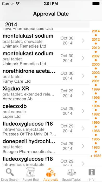 RxOrange Screenshot