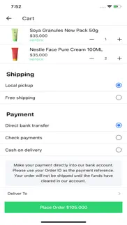 order now app for woocommerce iphone bildschirmfoto 3