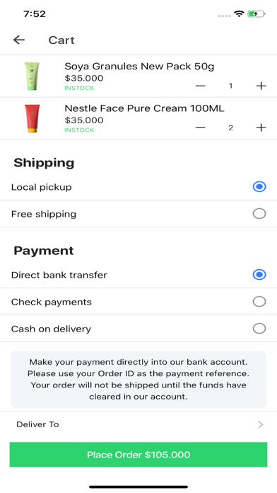 Screenshot #3 pour Order Now app for WooCommerce