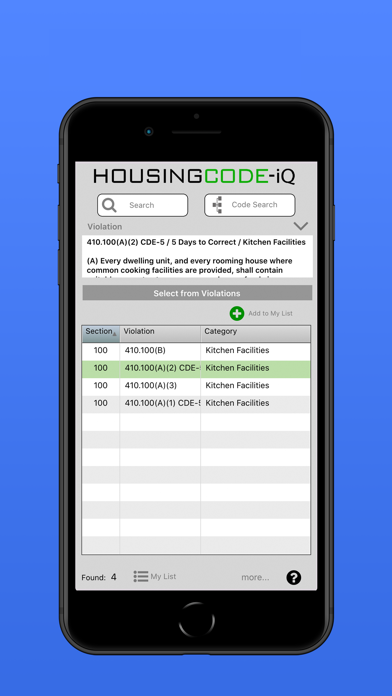 Screenshot #2 pour HousingCode IQ