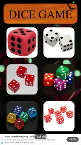 Game screenshot GAME WITH DICE apk