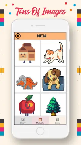 Game screenshot Pixel Grid Color by Number hack