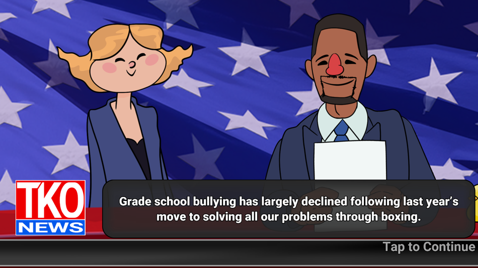 #5. Election Year Knockout: Boxing (iOS) 来自: Exceptionull Games LLC