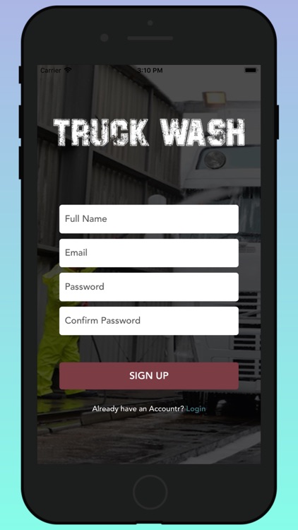 Truck Wash Customer