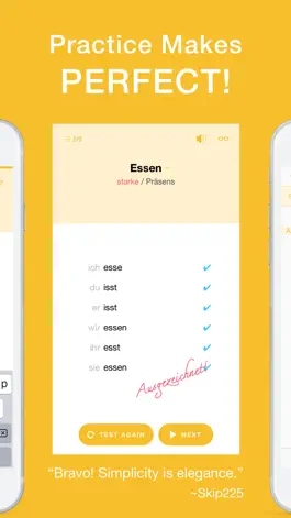 Game screenshot Conjuu - German Conjugation apk