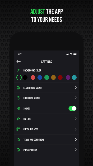 Boxing Timer - Train & Fight iPhone screenshot 6 - Health & Fitness app