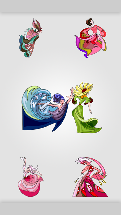 Screenshot #1 pour Dancers on stickers