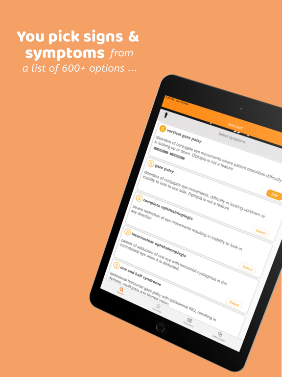 Screenshot #4 pour Neurology Pro - A DDx App