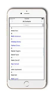 private contacts lite app iphone screenshot 2