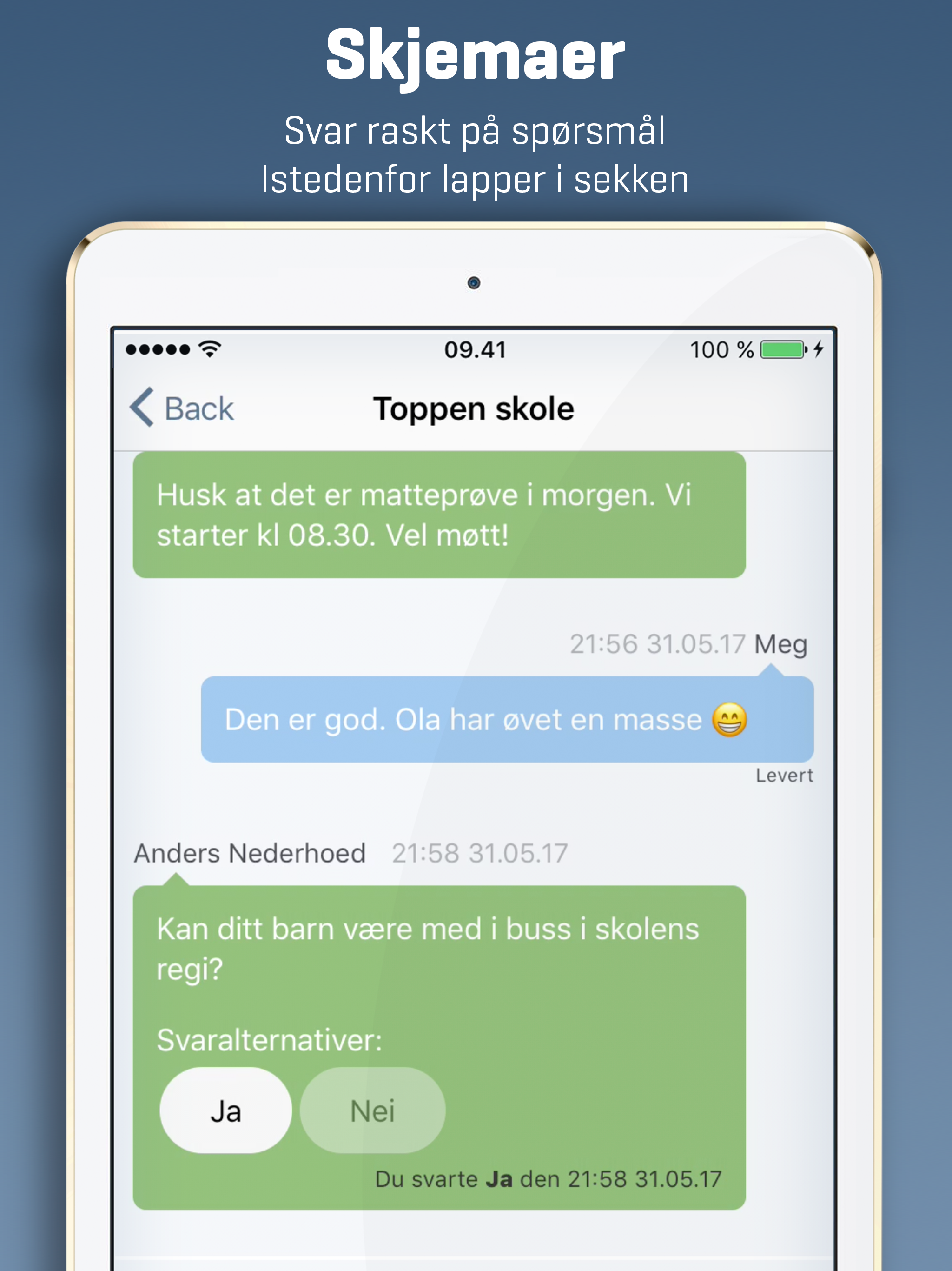 Transponder SMS
