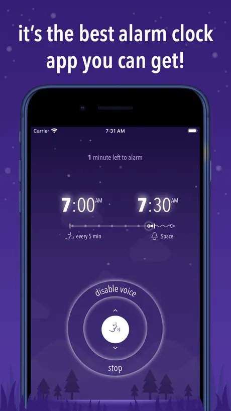 Gentle Talking Alarm Clock Pro