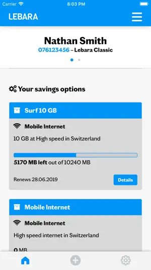 Lebara Switzerland screenshot 1