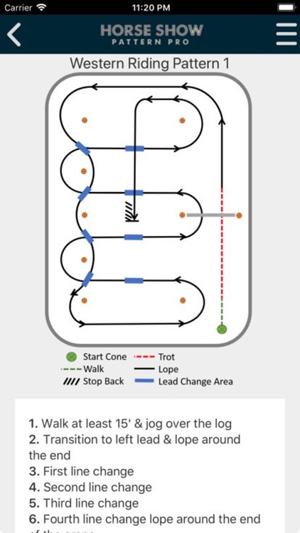 Horse Show Pattern Pro screenshot-3