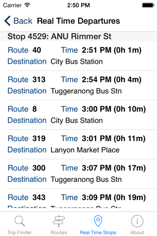 Bus Trips ACT Canberra screenshot 2