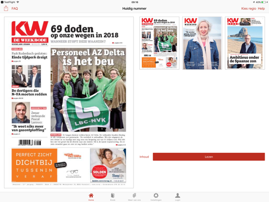 Screenshot #4 pour Krant van West-Vlaanderen