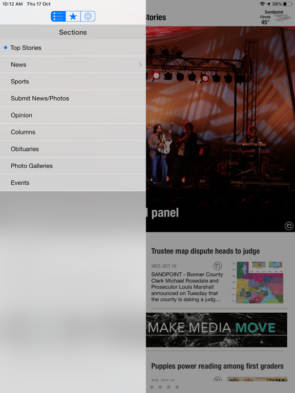 Bonner County Daily Bee iPad screenshot 3 - News app