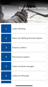 English Letter Writing Guide screenshot