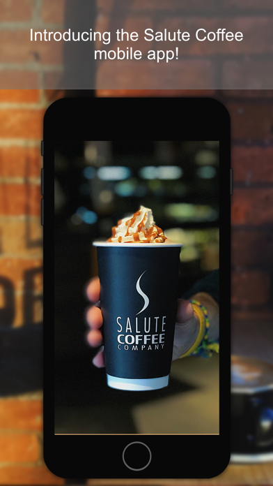 Salute Coffee Screenshot 1 - AppWisp.com Salute Coffee Screenshot 1 - AppWisp.com