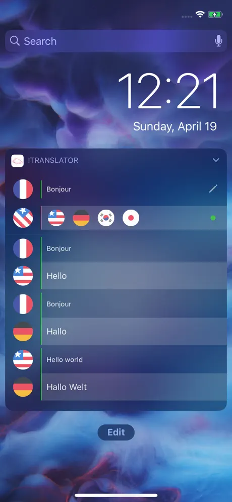 iTranslator Widget 2