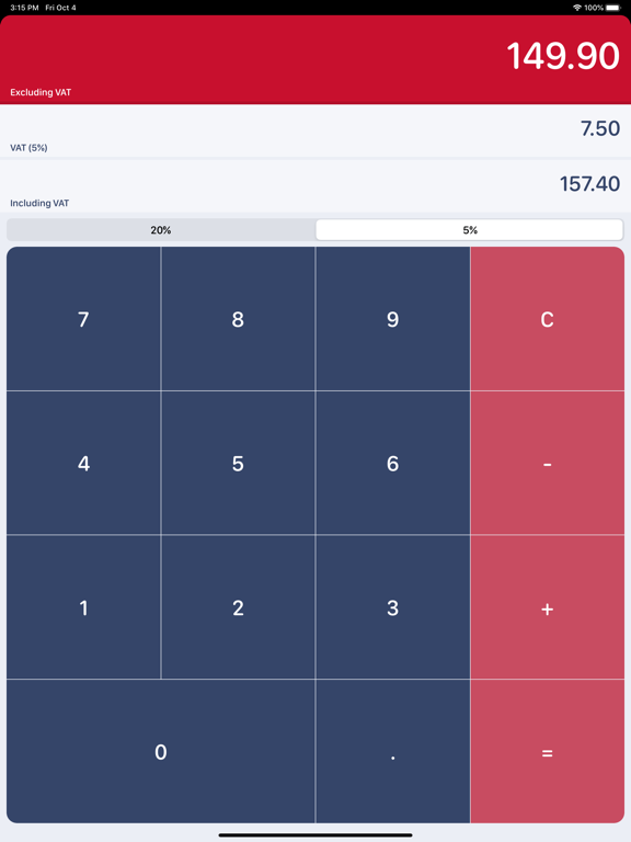 Screenshot #5 pour UK VAT Calculator