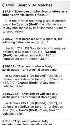 CA Penal Code 2026 iPhone image 2