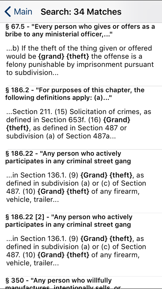 #2. CA Penal Code 2025 (iOS) 由: PDA Wizard