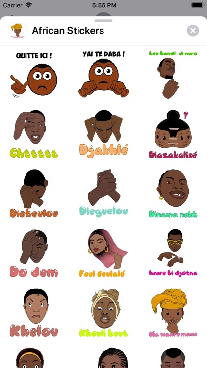 African Stickers screenshot-4