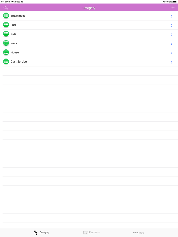 Receipt Wallet iPad screenshot 7 - Finance app