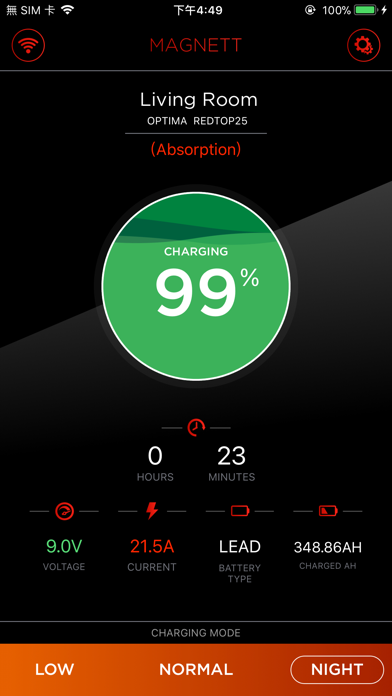 Screenshot #3 pour Magnett Charger Monitor